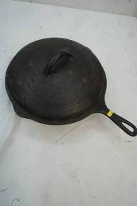 lot 158 image: cast iron pan