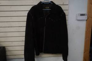lot 587 image: Skully leather jacket