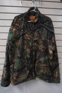 lot 605 image: Trail Crest 3x fleece jacket