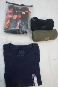 lot 661 image: New 3X mens cotton t shirts