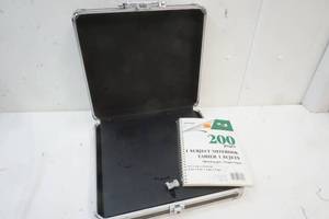 lot 672 image: Metal case