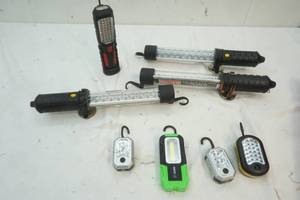 lot 735 image: Craftsman work lights