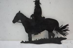 lot 741 image: metal art