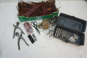 lot 785 image: leather tools