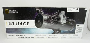 lot 53 image: NEW...TELESCOPE NATIONAL GEOGRAPHIC NT114CF 114MM Carbon Fiber Reflector...