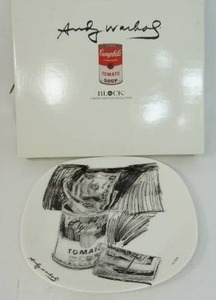 lot 86 image: Andy Warhol Campbell Soup 10 12 Limited Edition SoupBills Plate...