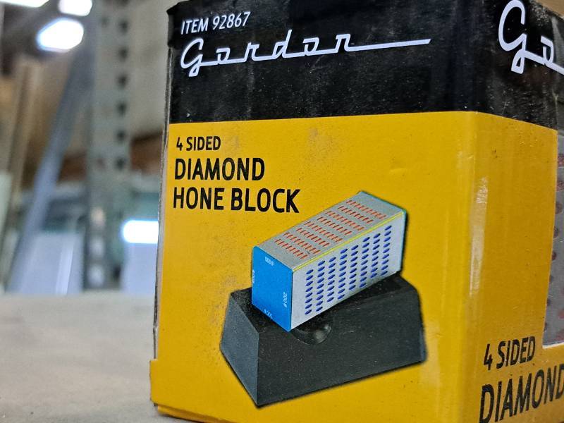 Gordon 4 sided deals diamond hone block