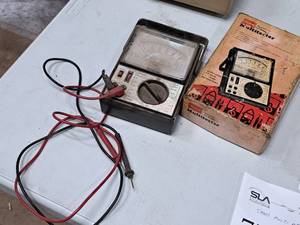 lot 77 image: Sears Portable 25-Range Multimeter