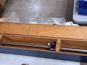 lot 83 image: MillLathe Part with Wooden Case