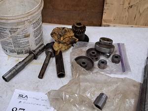 lot 87 image: Lot of (1 Bucket) Misc. Machining Parts
