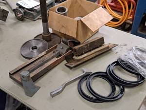 lot 98 image: Machining Parts and Attachments