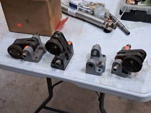 lot 140 image: Lot of (4) Machining PartsAssemblies