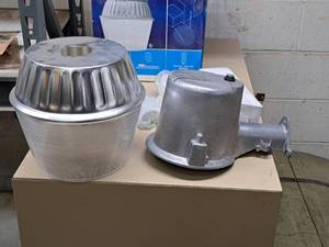 lot 134 image: Cooper Lighting Danw to Dusk 65 Watt Fluorescent Outdoor Safety and Security Area Light Light Fixture AL65FL