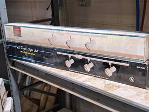 lot 135 image: Lot of (2) Quantus Lighting 3-wire 48 Track Light Sets