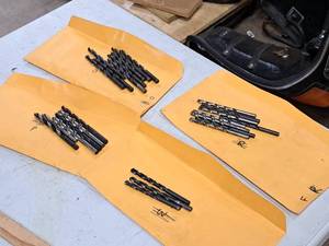 lot 132 image: Lot of (24) Assorted Drill Bits