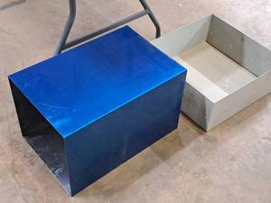 lot 163 image: Lot of (2) Metal Boxes