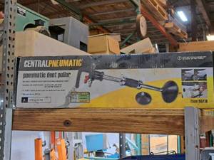 lot 168 image: Central Pneumatic Pneumatic Dent Puller (in original packaging)
