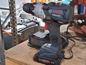 lot 171 image: Bosch Drill GSB18V-755C with Battery, Charger