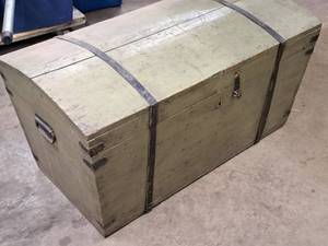 lot 240 image: Wooden Chest