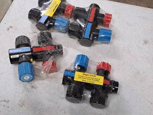 lot 244 image: Lot of (4) Plastic Irrigation Valves