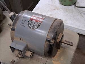 lot 277 image: Rockwell Delta 1.5-HP 3-Phase Electric Electric Motor