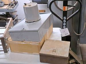 lot 297 image: Electricity Meter Box & Plug-In Power Box
