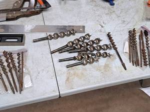 lot 337 image: Lot of  Assorted Electrician Auger Bits