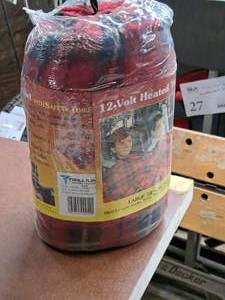 lot 431 image: 12 Volt Heated Travel Blanket