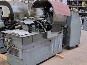 lot 7 image: Hardinge 3-Phase Automatic Chucker Machine with Dovetail Bed AHC