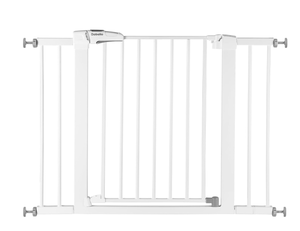 lot 115 image: Babelio Baby Gate for Doorways and Stairs, 26-40, White