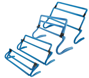 lot 120 image: Adjustable Hurdle Set for Agility Speed Training,Heights 6-15 Inch, Set of 6