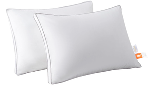 lot 214 image: ZUBISU Goose Down Pillow for Side Sleepers, 600 Fill Power
