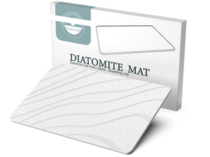 lot 220 image: LOFTER Stone Bath Mat, Diatomaceous Stone Bath Mat Nonslip Super Absorbent