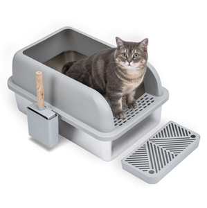 lot 221 image: Stainless Steel Litter Box