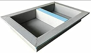 lot 227 image: Art-of-Baan Shower Wall Recess for Shower and Bathroom Wall Element