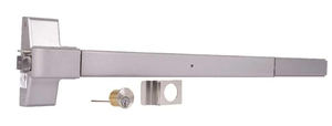 lot 233 image: Universal Hardware UL-Listed 2-716 in. Aluminum Rim Panic Device