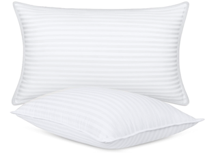 lot 263 image: LOT OF 2 Utopia Bedding Bed Pillows for Sleeping King Size (White)