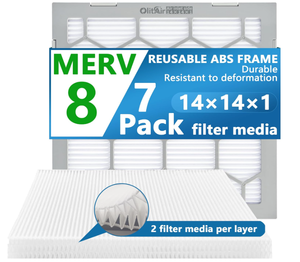 lot 309 image: OlitAir MERV 8 Air Filter,AC Furnace Air Filter