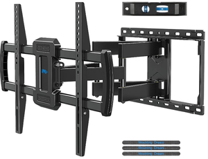 lot 315 image: Mounting Dream TV Wall Mount, UL Listed Full Motion Mount Bracket for 42-84 Inch Flat Screen TVs