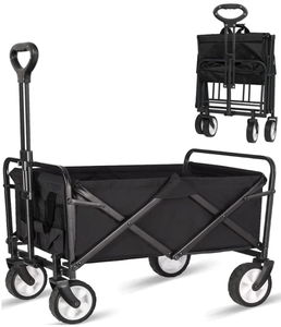 lot 327 image: Collapsible Foldable Wagon, Beach Cart Large Capacity