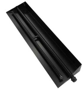 lot 337 image: Americangaslogs 30 Burner Pan for Gas Fireplace Gas Fireplace Burner