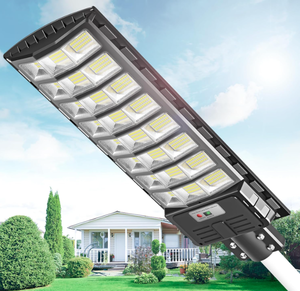 lot 40 image: BUYTHA Solar Street Lights Outdoor - 1000W Solar Parking Lot Lights