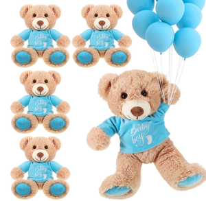 lot 275 image: LOT OF 10 Lenwen Baby Shower Bear Stuffed Decorations Animal Cute Plush Toy 14 Inch