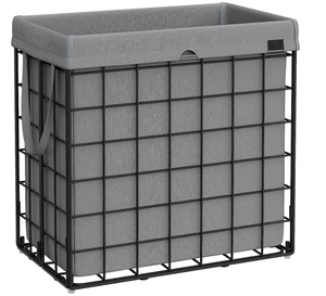 lot 278 image: SONGMICS Laundry Hamper, 29 Gal (110L) Laundry Basket, Collapsible Clothes Hamper