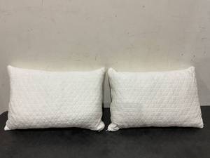 lot 266 image: 2 White Pillows