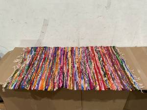 lot 406 image: Multicolor Rug 60x35