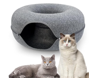lot 418 image: Cat Tunnel Bed, Cat Cave Bed