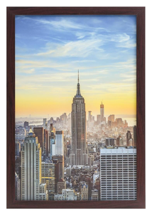 lot 434 image: Frame Amo Brazilian Walnut 14x22 Picture or Poster Frame
