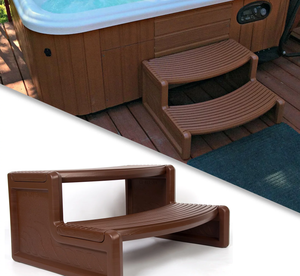 lot 438 image: HECASA Spa Step Hot Tub 2-Step