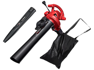lot 58 image: LawnMaster Red Edition BV1210 1201 Electric Blower Vacuum Mulcher 12 Amp 2-Speed Adjustment
